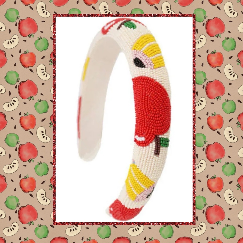 NWT 🍎 ✏️ Piper K Colorful Beaded Headband